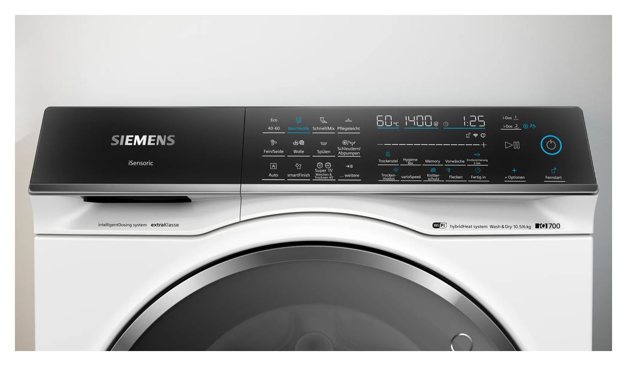 iQ700 WN54C2A90 10,5 kg 6 kg Waschtrockner 1400 U/min 