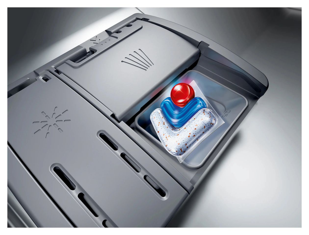 SX63HX03UE 60 cm Geschirrspüler vollintegriert (ohne Front) leise 13 Maßgedecke aquaStop Funktion Wärmetauscher 