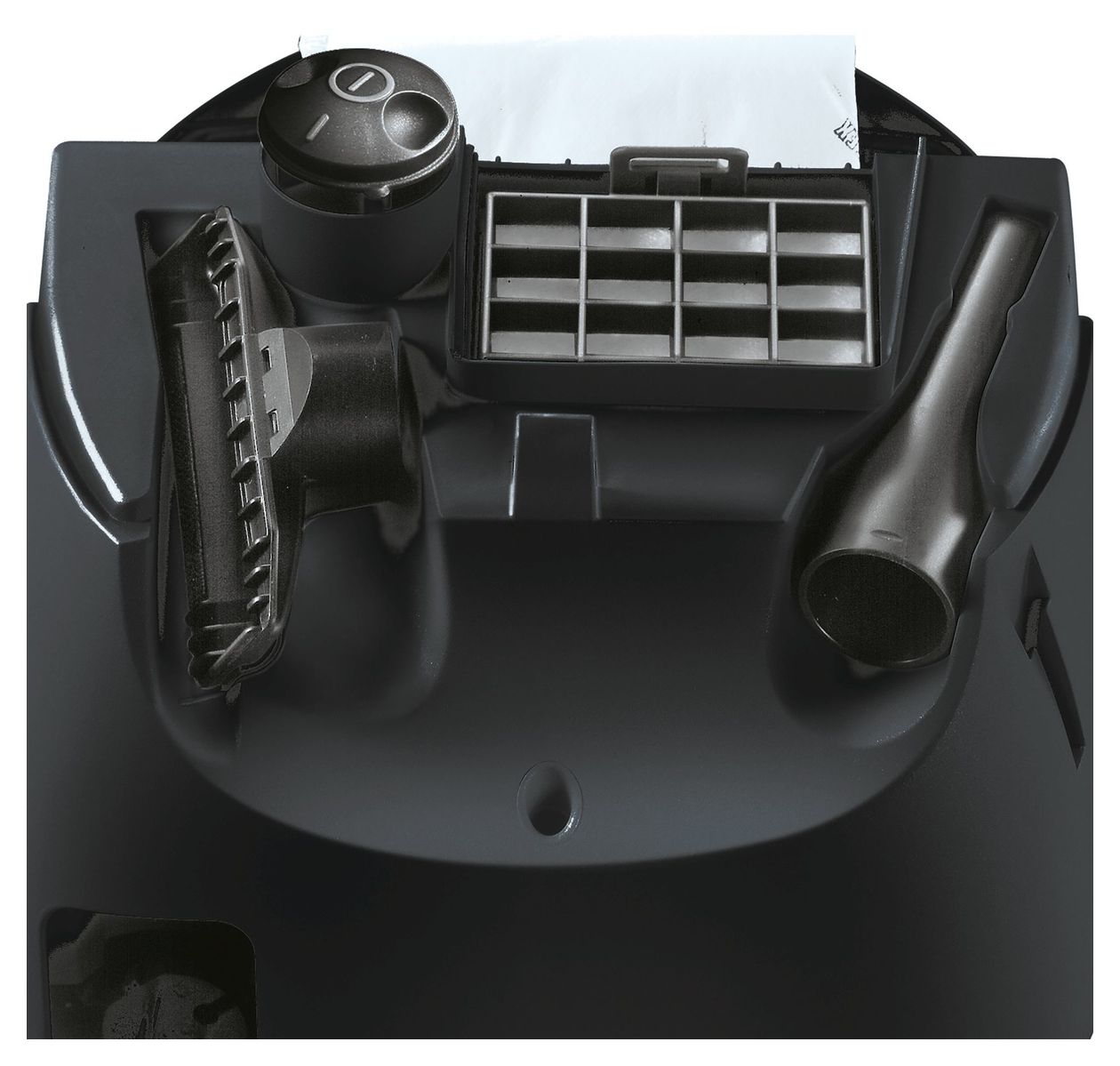 VS06A212 Bodenstaubsauger mit Staubbeutel 600 W Hygienefilter  (Schwarz) 