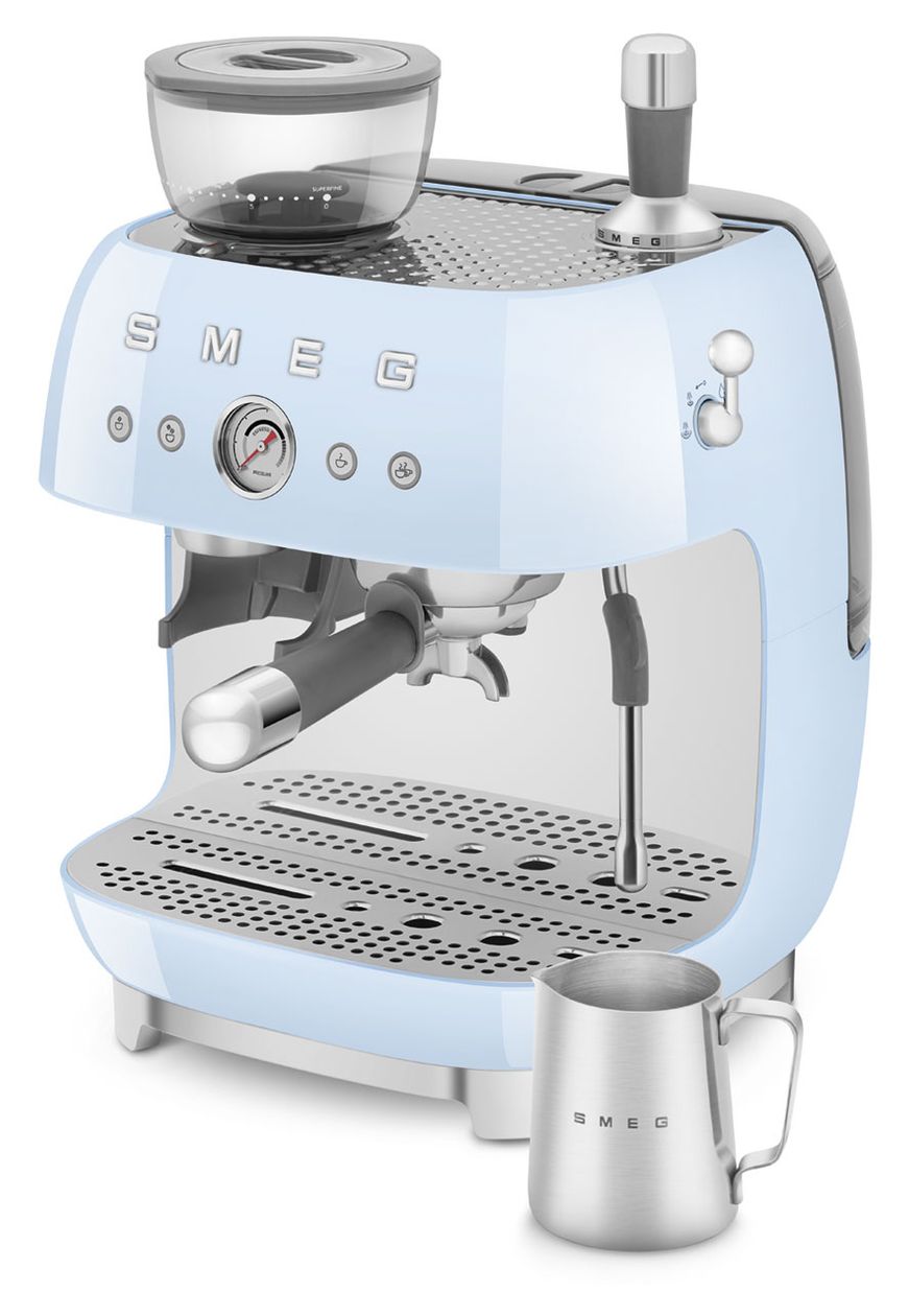 EGF03PBEU Siebträger Kaffeemaschine 15 bar 1650 W  (Blau) 