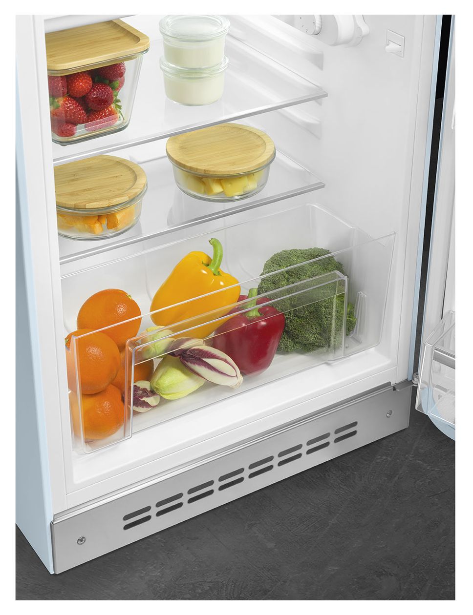 FAB10RPB6 122 l / 105 l Kühlschrank freistehend EEK: D 115 kWh Jahr  (Blau) 