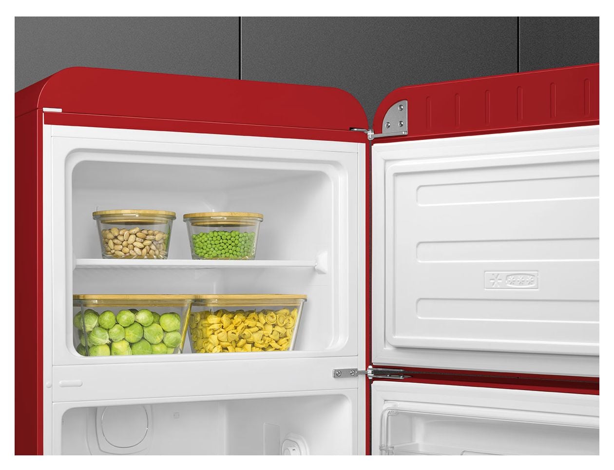 FAB30RRD6 72 l Gefrierschrank 135 kWh Jahr  (Rot) 