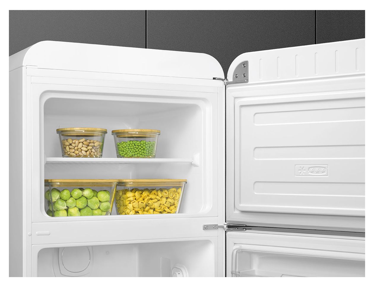 FAB30RWH6 222 l / 72 l Kühl-Gefrierkombi freistehend 135 kWh Jahr  (Weiß) 