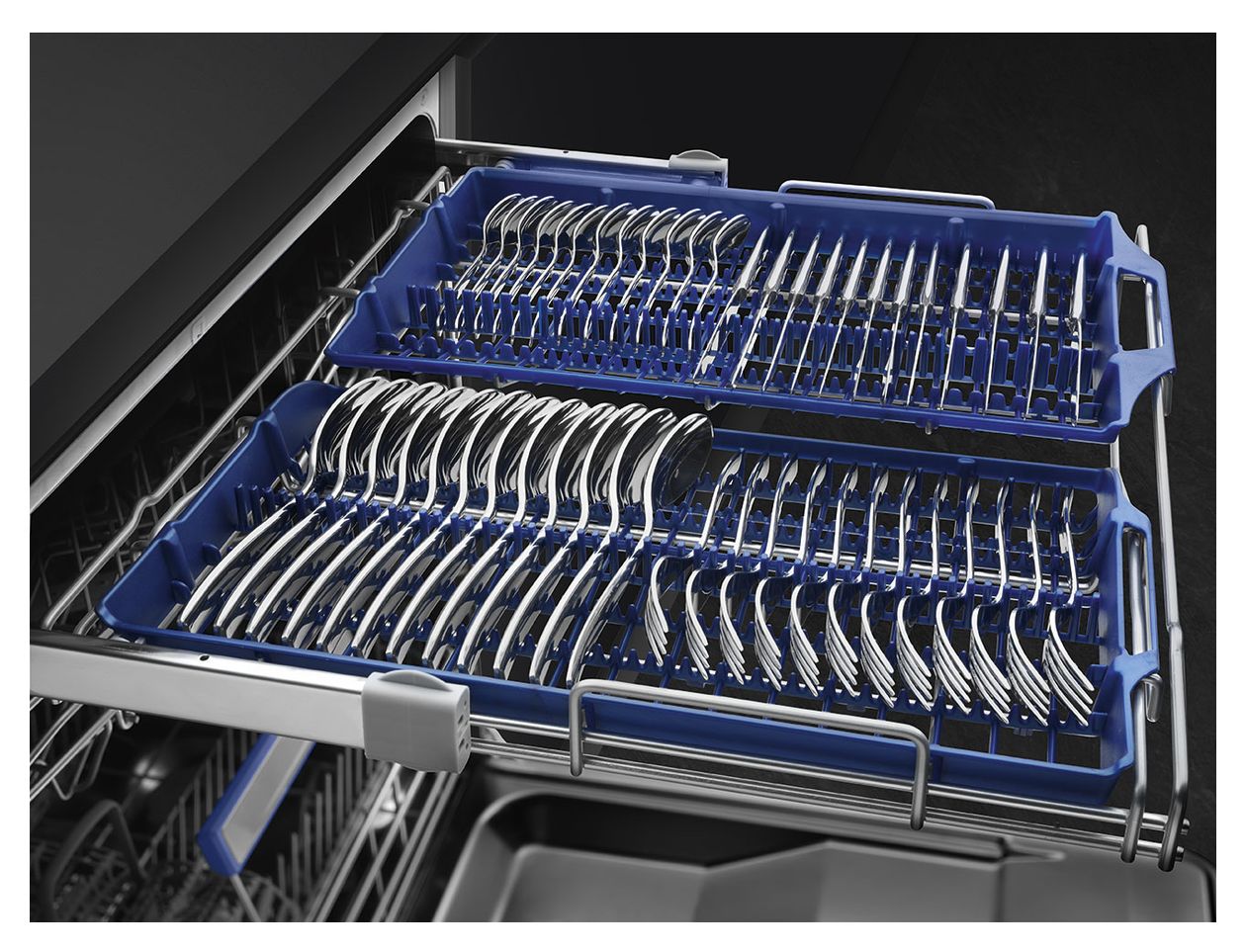 LSP324BQX 60 cm Geschirrspüler vollintegriert (ohne Front) Sehr leise 14 Maßgedecke aquaStop Funktion Kondensations 
