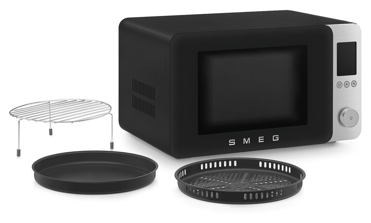 MOC02BLMEU Freistehende Mikrowelle 900 W Größe: mittel Grill  (Schwarz) 