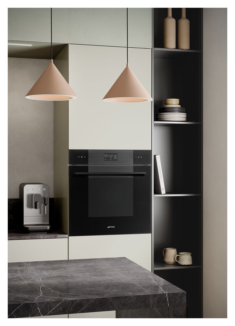 SO6102M2B3 Einbaubackofen 68 l AutoClean Mikrowelle 