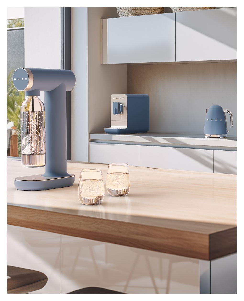 TSF01SBMEU Toaster 950 W 2 Scheibe(n) 6 Stufen  (Blau) 