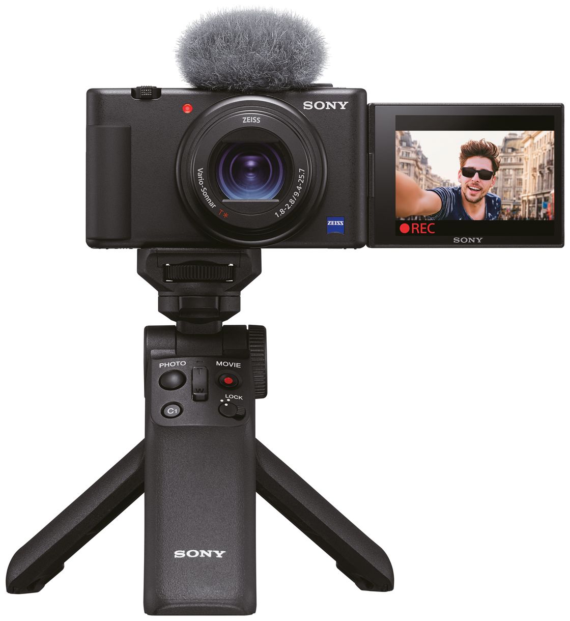 ZV-1 Vlog  Kompaktkamera 2,7x Opt. Zoom (Schwarz) 