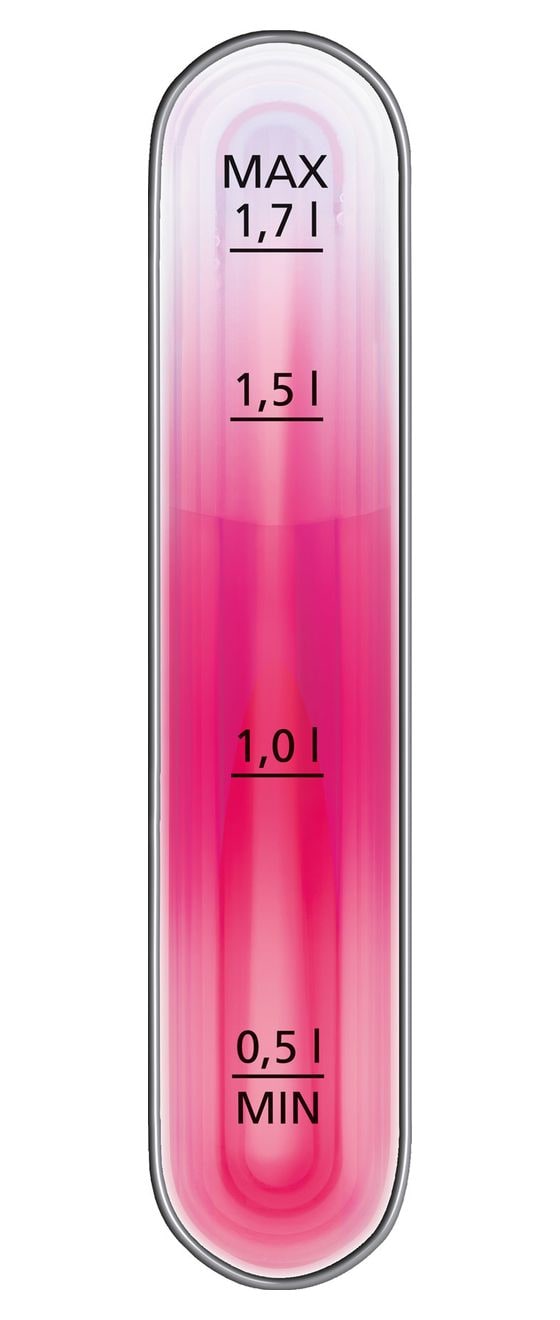 WK21 1,7 l Wasserkocher 2200 W  (Edelstahl) 