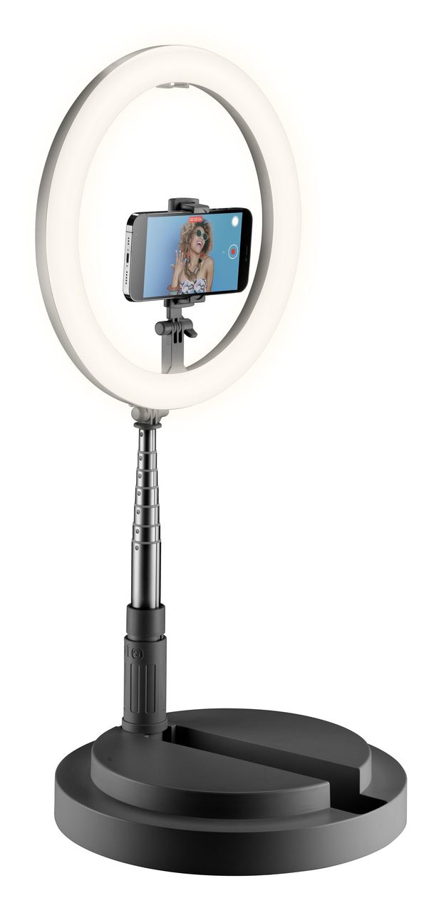 Selfie Ring Compact 70 mm Universal  (Schwarz) 