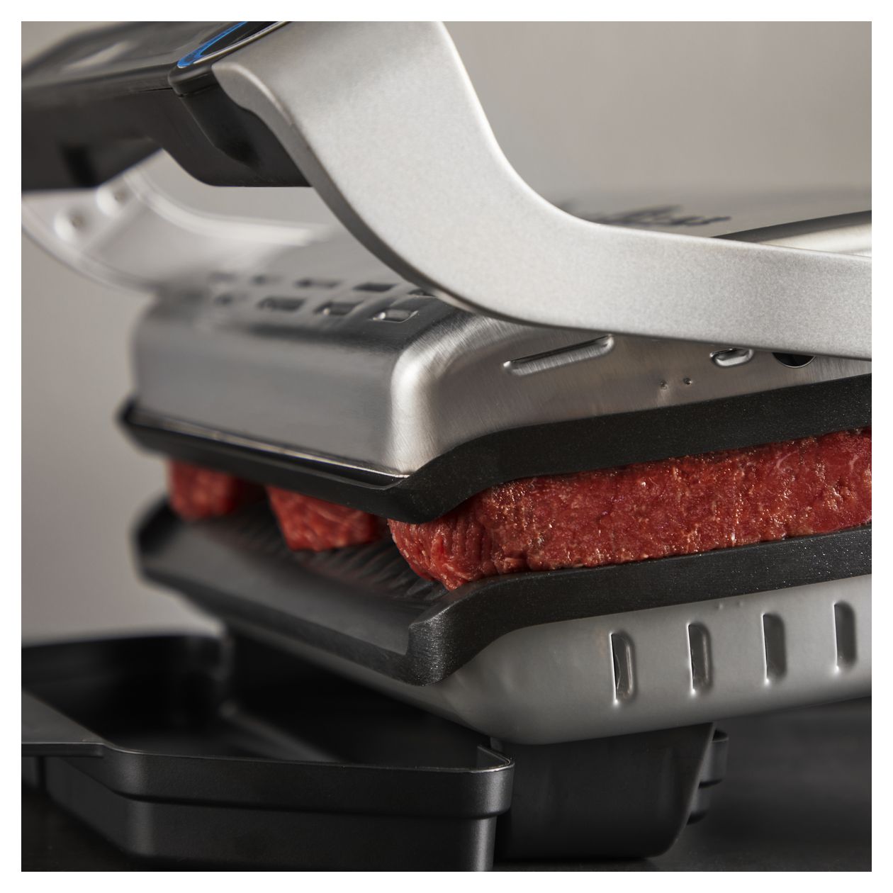 GC727D Optigrill+ XL 1 Zone(n) 2000 W mit 400 x 200 mm Fläche  (Schwarz, Edelstahl) 