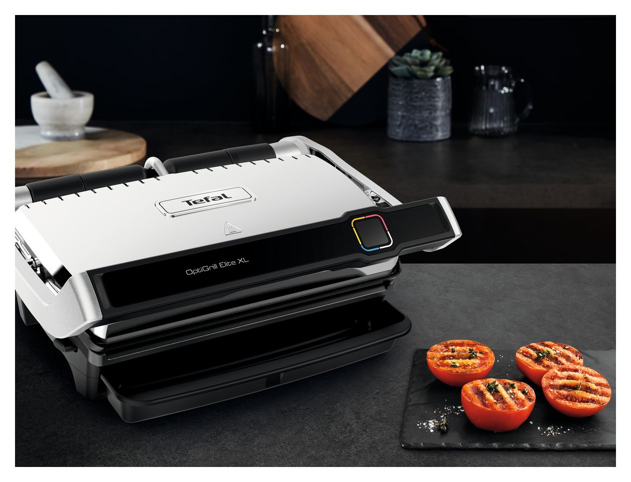 GC760D Optigrill Elite XL 2200 W mit 40 x 20 mm Fläche  (Edelstahl) 