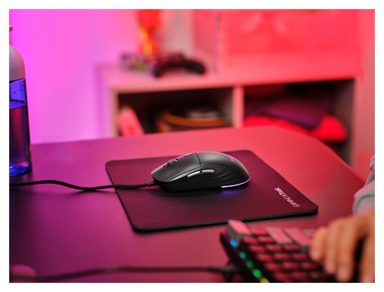 GXT 925 Redex II 10000 DPI Gaming Maus Laser  (Schwarz) 