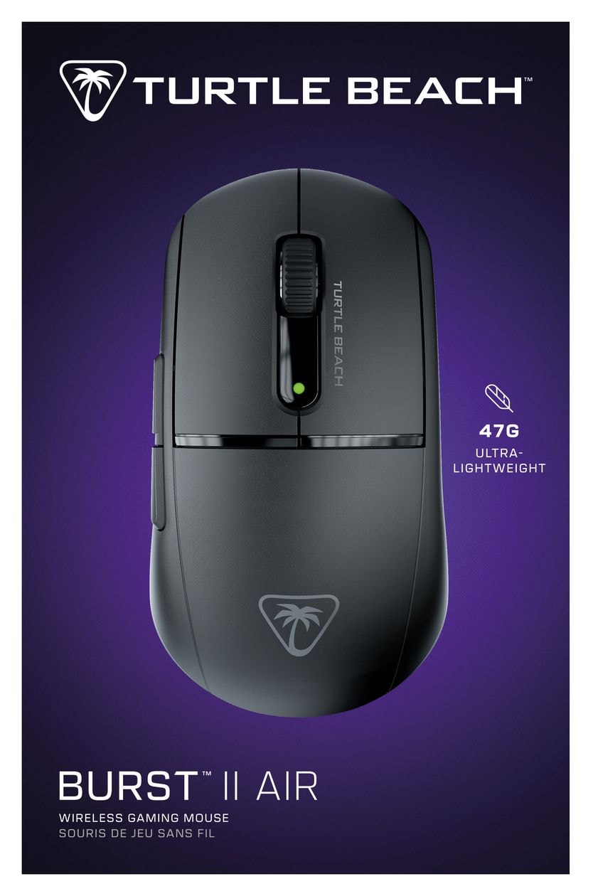 Burst II Air 26000 DPI Gaming Maus Optisch  (Schwarz) 