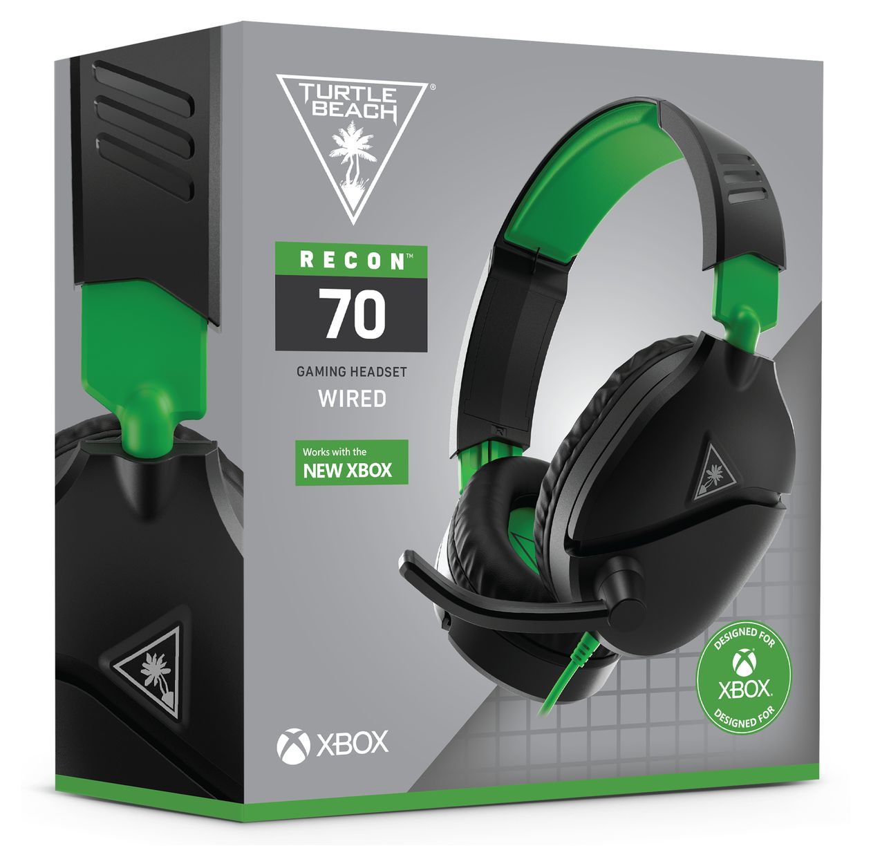 Recon 70 Gaming Over Ear Kopfhörer Kabelgebunden  (Schwarz, Grün) 
