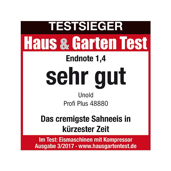 48880 Profi Plus 2,5 l Eismaschine 250 W 