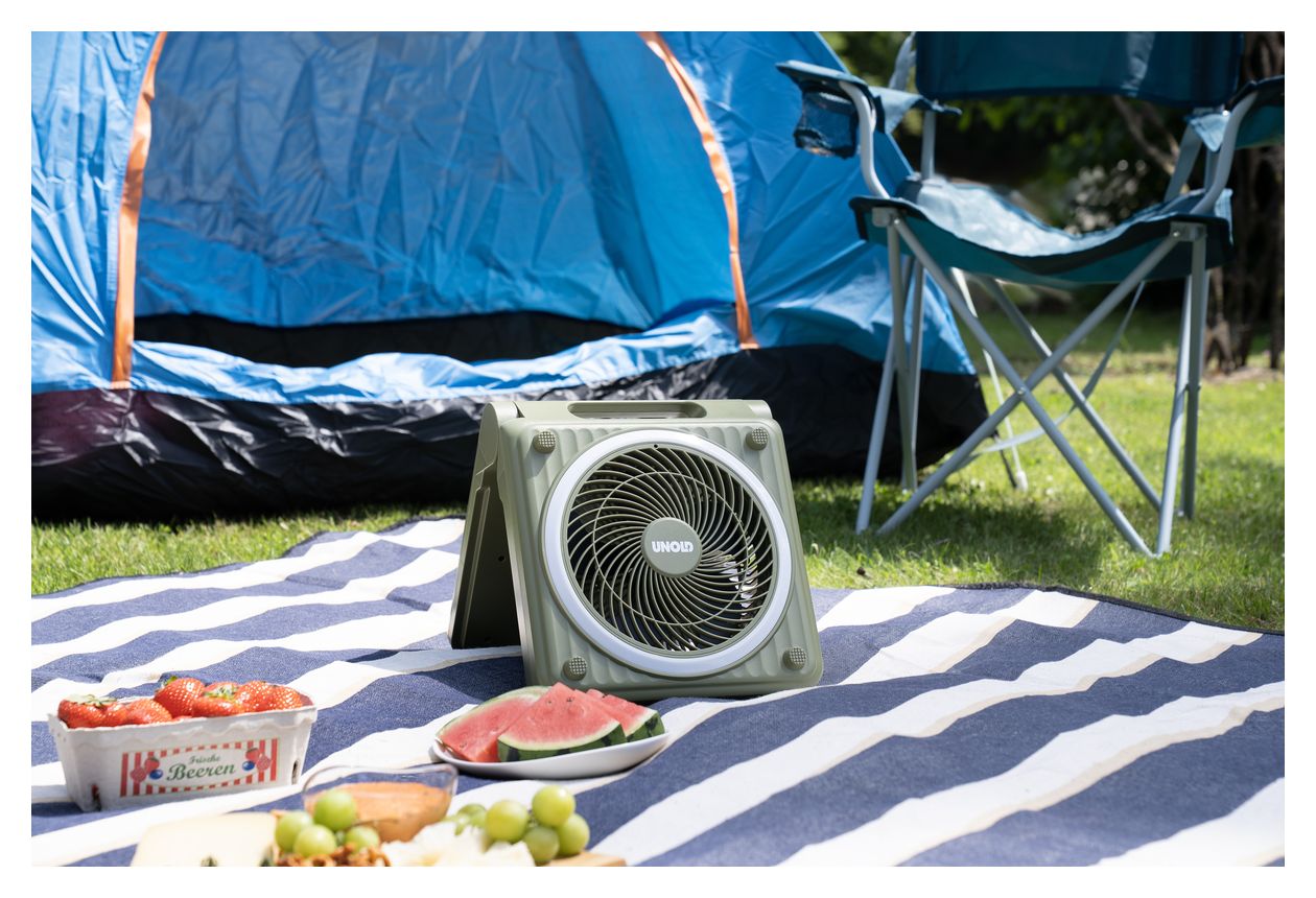 86516 Solar Handventilator  (Grün) 