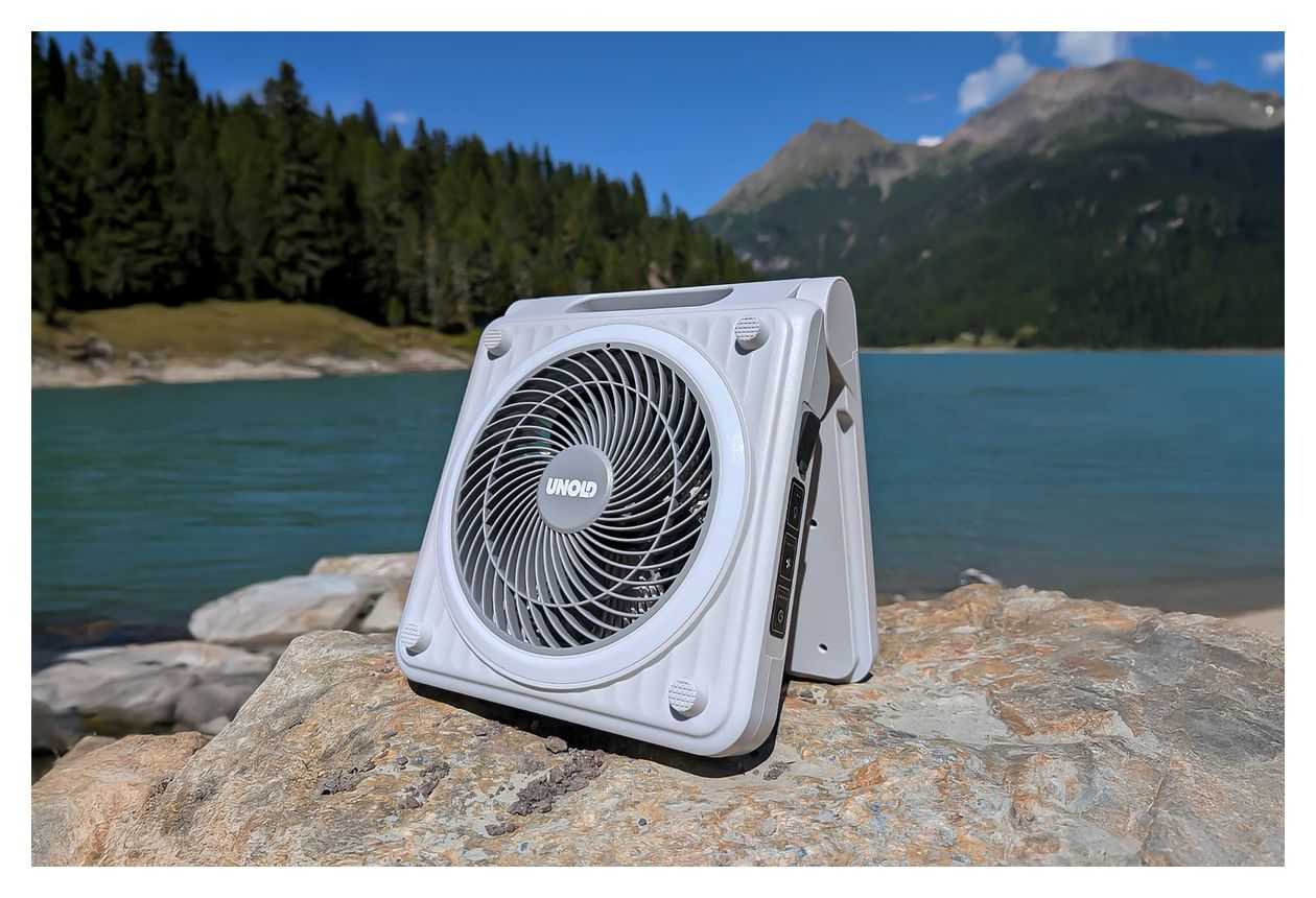 86517 Solar Handventilator  (Grau) 