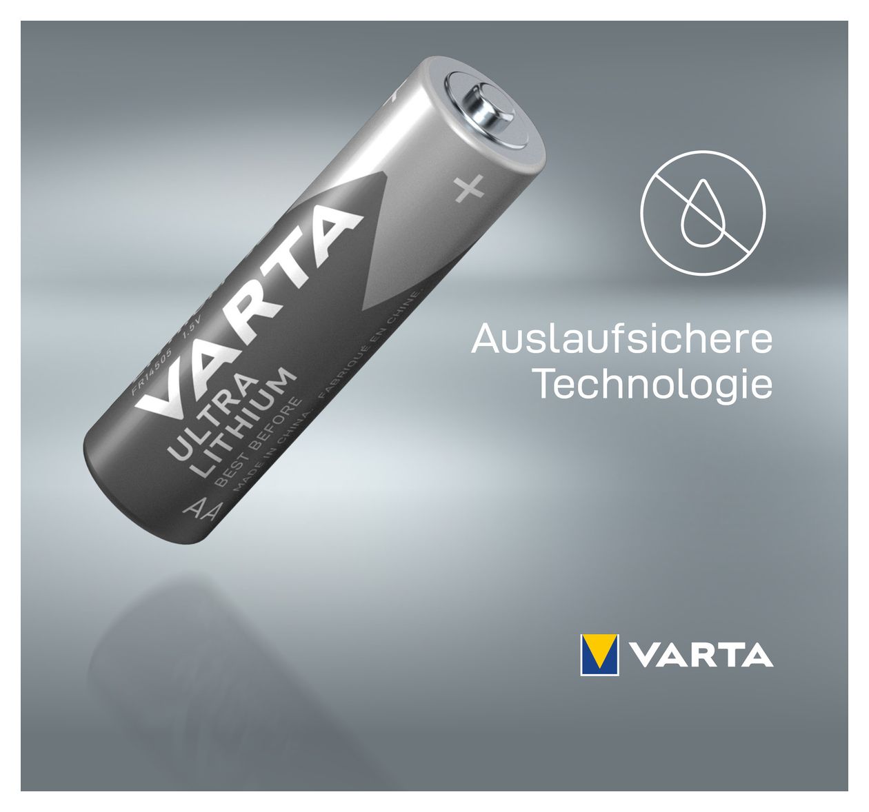 Batterien AA, 2 Stück, Ultra Lithium, 1,5V, ideal für Digitalkamera, Spielzeug, GPS Geräte, Sport- & Outdoor-Einsätze 