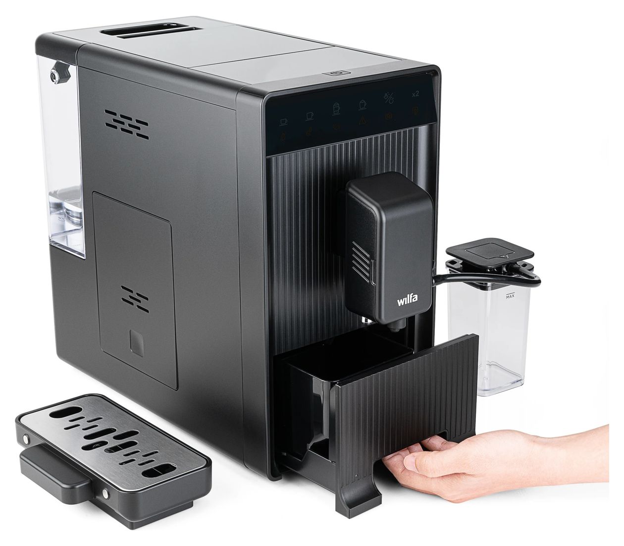 EMA1B-TCM19 Volo Automatic Nespresso Kapselmaschine 1,5 l  (Schwarz) 