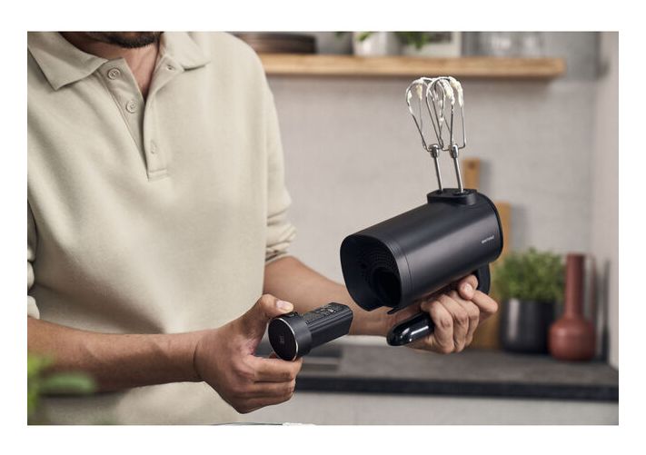 Xtend Kabelloses Handrührgerät Starter Set Handmixer 250 W 3 Stufen  (Schwarz) 
