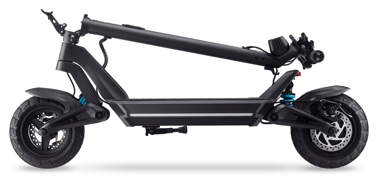 PES027 500 W E-Scooter 624 Wh bis 70 km Reichweite 26,5 kg  (Schwarz) 