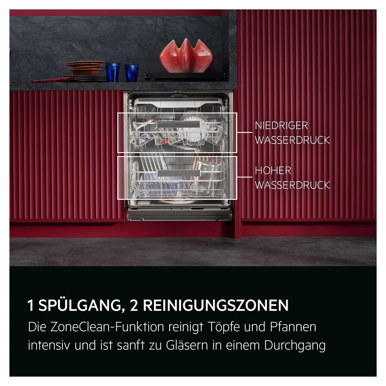Serie 9000 GU9200X2SFM XL (82 cm) Geschirrspüler unterbaufähig Sehr leise 14 Maßgedecke aquaStop Funktion 