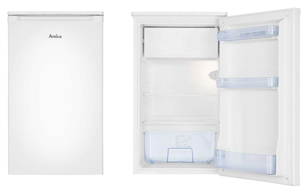 KS361155 W 83 l / 75 l Tischkühlschrank EEK: E 128 kWh Jahr  (Weiß) 