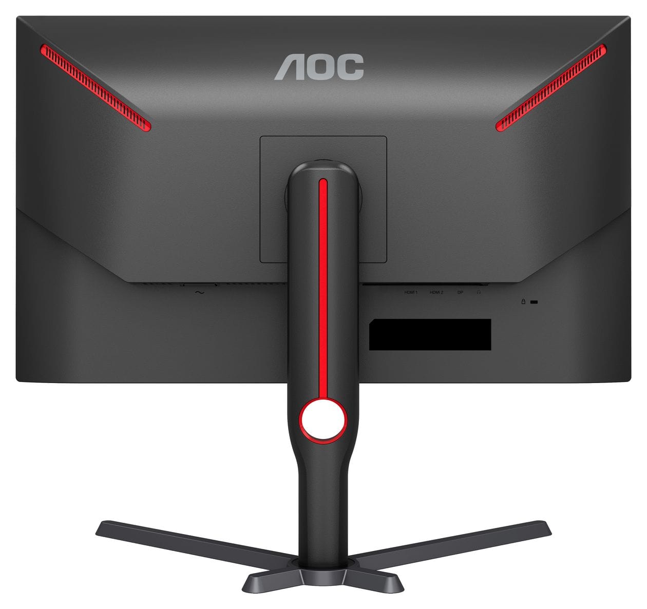 Q27G3XMN 2K Ultra HD Monitor 68,6 cm (27 Zoll) 16:9 1 ms  (Schwarz/Rot) 