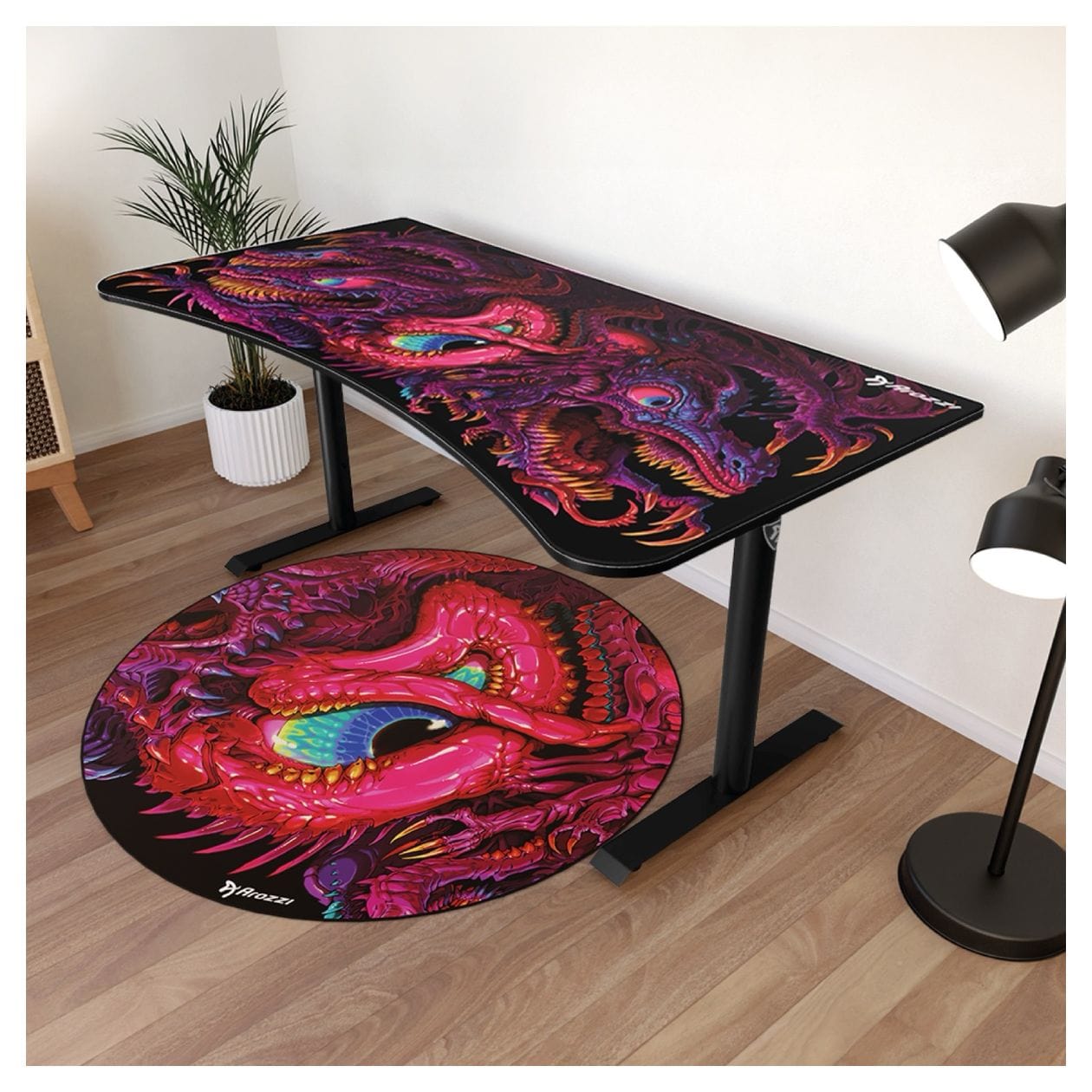 Arena Gamingtisch bis 80 kg  (Mehrfarbig) 
