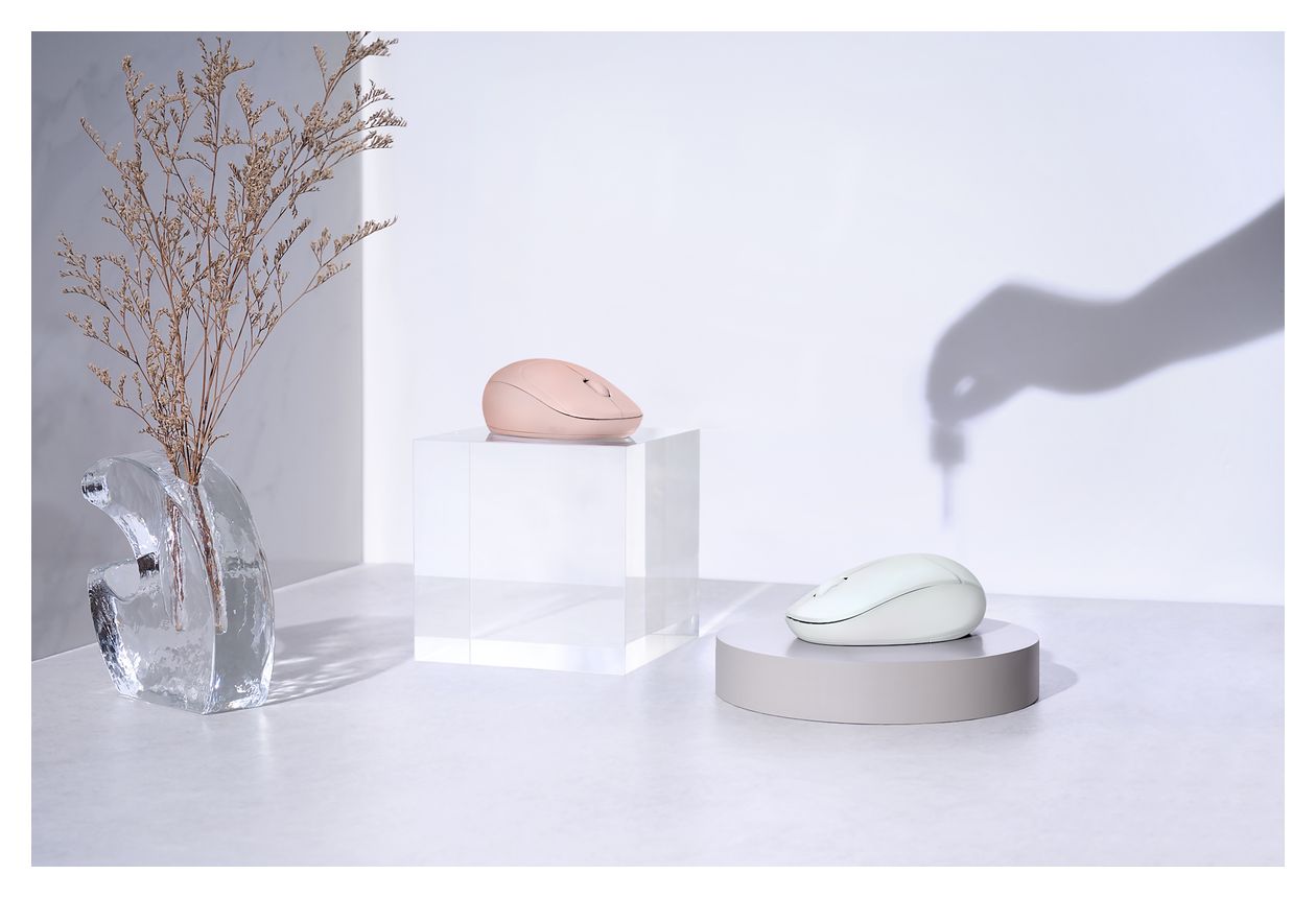 Fragrance Mouse MD101 2400 DPI Haus Maus Optisch  (Weiß) 