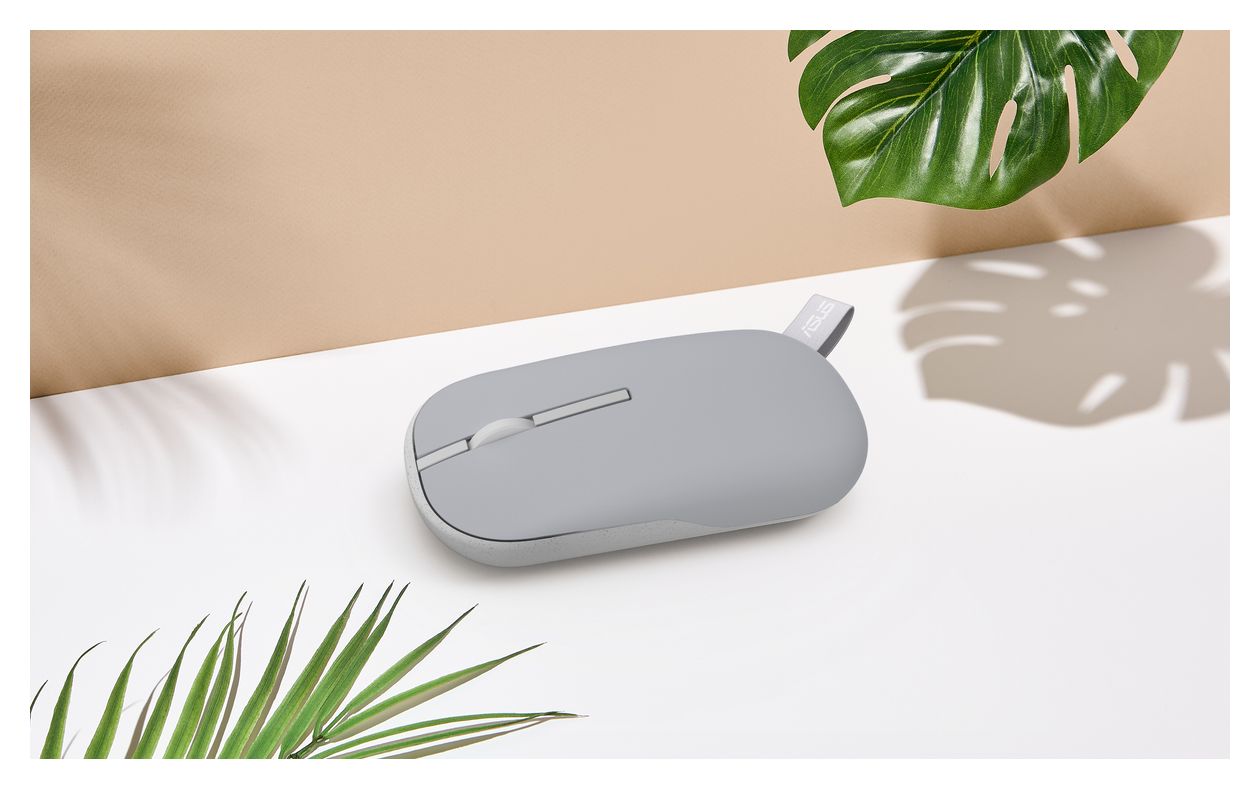 Marshmallow Mouse MD100 1600 DPI Büro Maus Optisch  (Grau) 