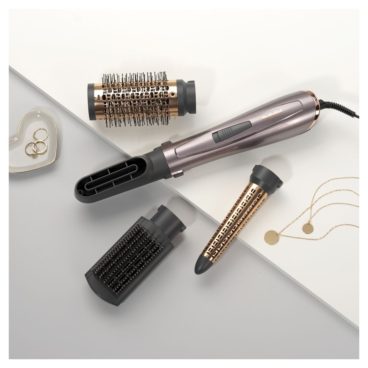 AS136E Air Style 1000 Multistyler 1000 W (Schwarz, Kupfer, Palladium) 