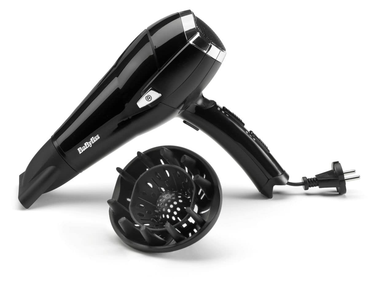 D374DE Cordkeeper Haartrockner 2000 W  (Schwarz) 