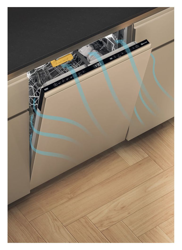 B8IHF58TUC 60 cm Geschirrspüler voll integriert (ohne Front) Sehr leise 14 Maßgedecke 