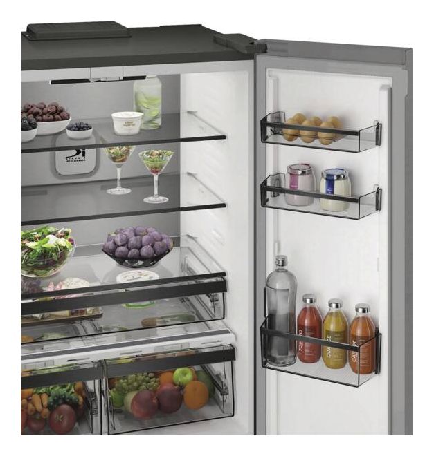 KGDDNF182XLCIN 353 l / 157 l Kühl-Gefrierkombi freistehend NoFrost 210 kWh Jahr  (Edelstahl) 