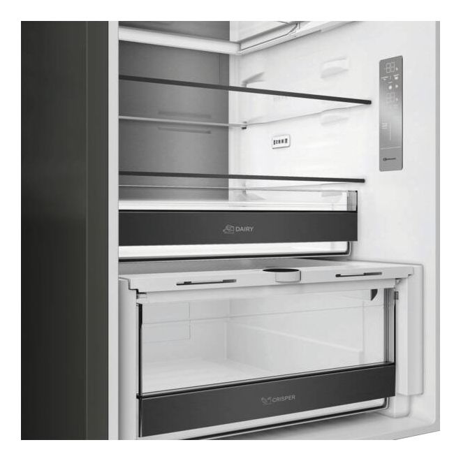 KGDNF20AMDBL 297 l / 118 l Kühl-Gefrierkombi freistehend NoFrost 118 kWh Jahr  (Schwarz) 