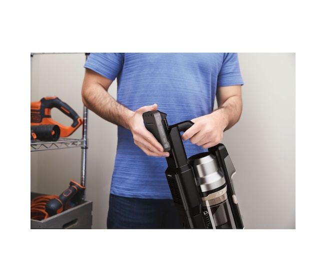 BSV525BLP-QW Handstaubsauger Beutellos bis 70 min Laufzeit 18 V  (Schwarz) 