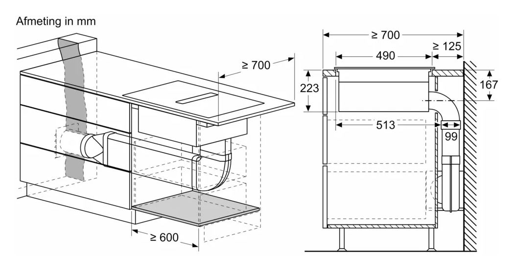 HBDPROTEC6 (HBA4720B3 + PVQ890H26E) Backofen-Set AutoClean mit autarkem 80 cm Induktions Kochfeld 