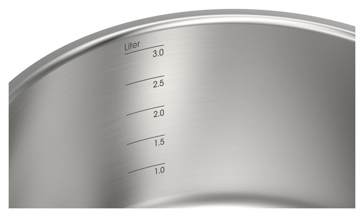 HEZ9SE040 Kochgeschirr-Set 4-teilig  (Edelstahl) 