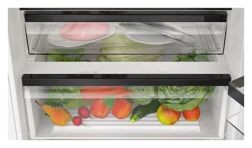 Serie 4 KBN96SFE0 285 l Kühlteil 98 l Gefrierteil 194 cm Einbau Kühl-/Gefrierkombination NoFrost 