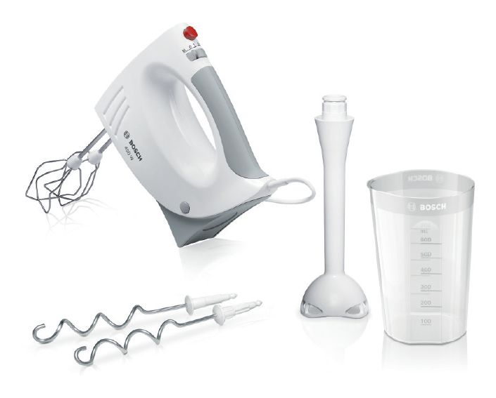 MFQ3540 Handmixer 450 W 5 Stufen  (Grau, Weiß) 