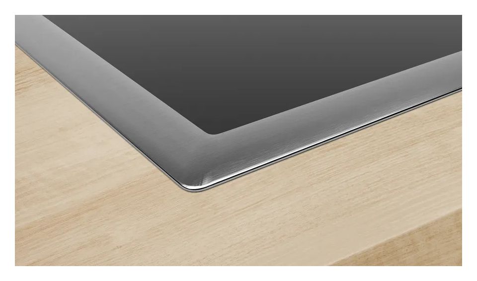 MKHSTEELP (HEG578BS4 + HEZ638000 + NIF64RCB5E) Herdset groß AutoClean mit 60 cm Glaskeramik Kochfeld 