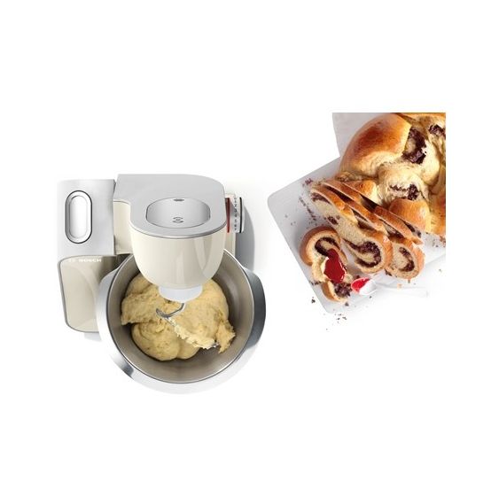 MUM58L20 1000 W Küchenmaschine 3,9 l (Grau, Edelstahl, Weiß) 