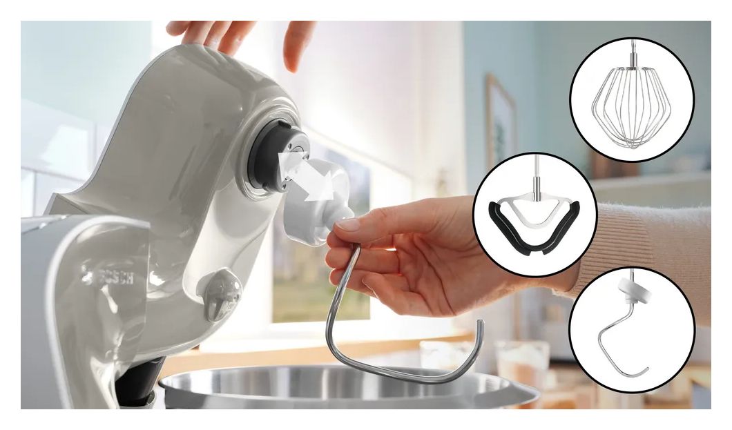 MUM5XL72 1000 W Küchenmaschine 3,9 l mit Waage  (Grau, Silber) 