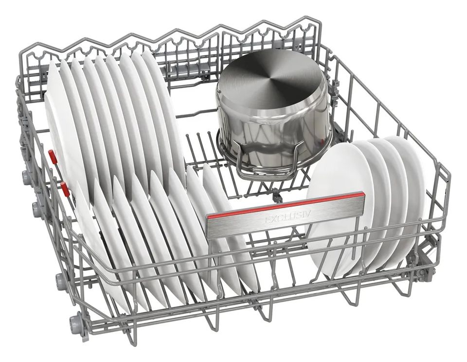 Serie 2 SMU2HTS08E 60 cm Geschirrspüler Freistehend Leise 13 Maßgedecke aquaStop Funktion Wärmetauscher 