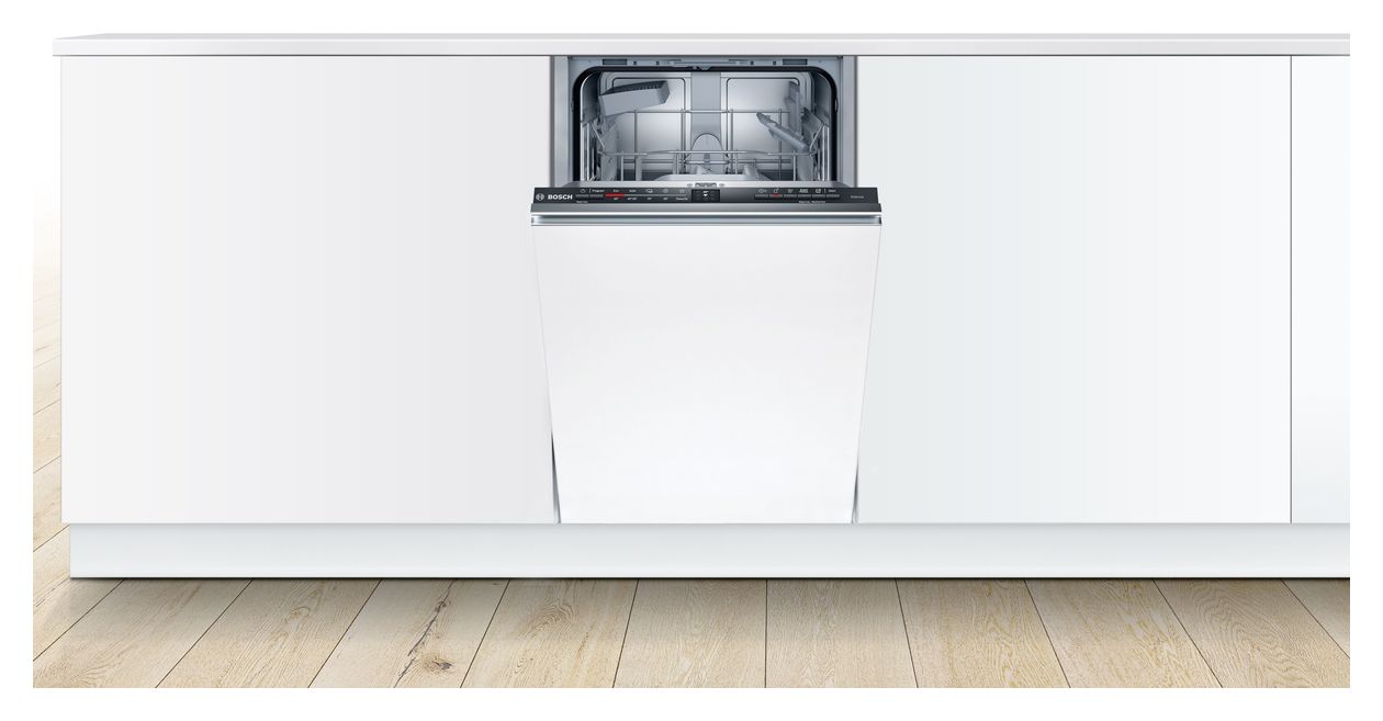 Serie 2 SPV2IKX10E 45 cm Geschirrspüler vollintegriert (ohne Front) Leise 9 Maßgedecke aquaStop Funktion Natürlich/Natur 