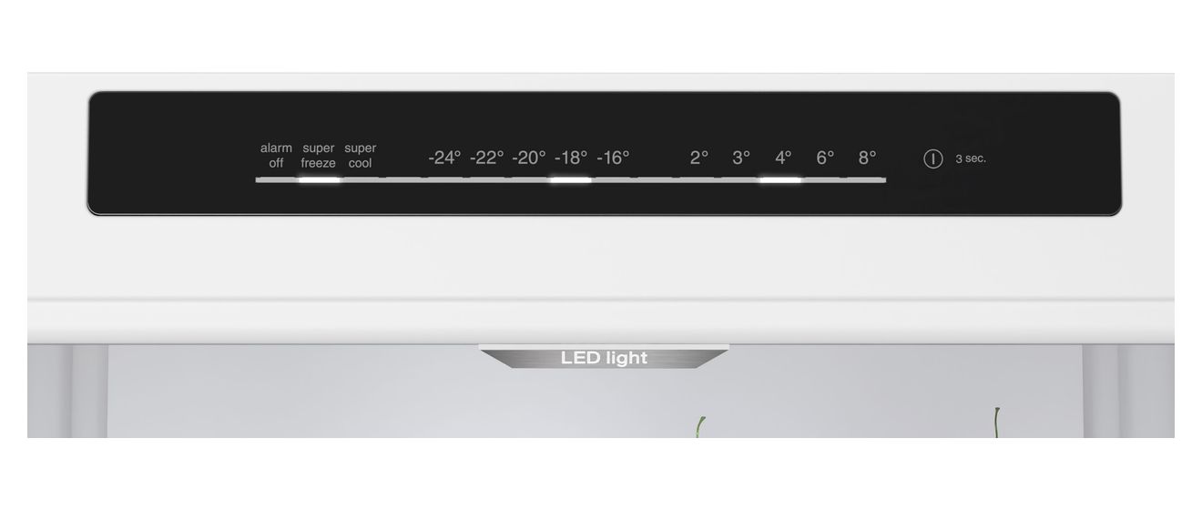 Serie 4 KGN39VXCT 260 l / 103 l Kühl-Gefrierkombi freistehend 162 kWh Jahr  (Grau) 