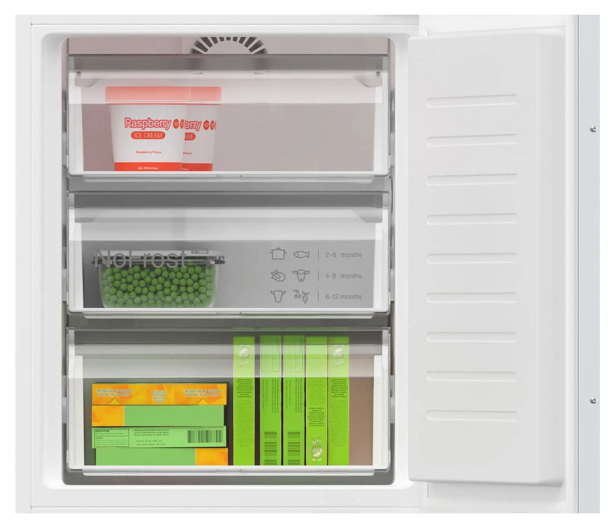 Serie 4 KIN86SFE0 184 l / 76 l Einbau Kühl-/Gefrierkombination 234 kWh NoFrost 