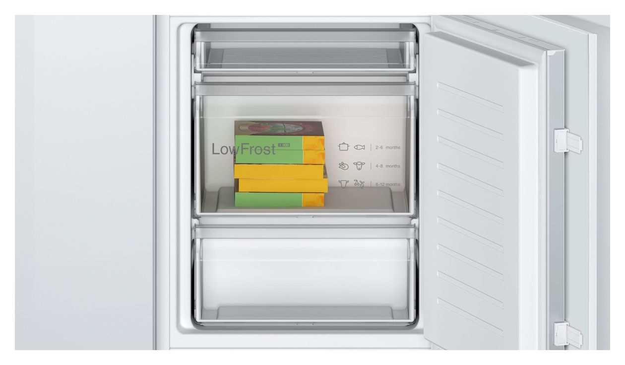 Serie 4 KIV86VSE0 Schlepptür 183 l / 84 l 178 cm Einbau Kühl-/Gefrierkombination 229 kWh 